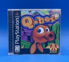 VTG Qbert (Sony PlayStation 1, 1999) Vintage PS1 Complete CIB - Tested/Works