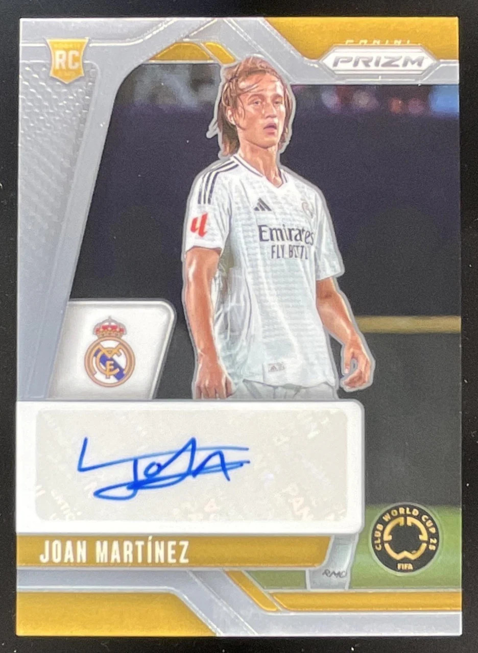 2025 Panini Prizm FIFA Club World Cup Signatures #S-JM Joan Martinez Auto