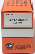 ATC Diversified Electronics Division ARA120ABA Alternating Relay 10A 240 VAC