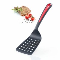 Westmark Pfannenwender Set Gallant 2 StüCk, Gelochte Laffe, Kunststoff, Schwarz