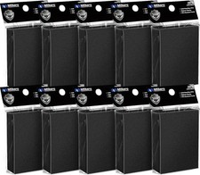 1000 Counts Black Card Sleeves, Matte Card Sleeve Deck Card Protectors, Tradi...