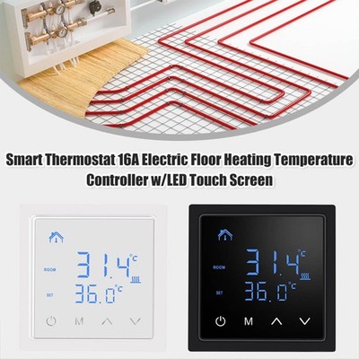 16A Smart Floor Heating Thermostat Electric Underfloor Heating Thermostat