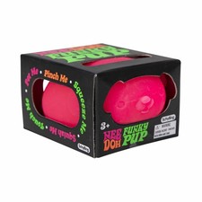 Sealed Needoh Funky Pup Pink - Squishy Stress Relief Toy Schylling