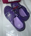 NEW SO PURPLE SAILBOAT GIRL'S FISHERMAN FLEXIBLE OUTSOLE SANDALS SZ 3 New — photo 3