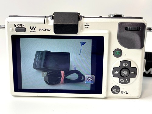 【Exc+5】 Panasonic LUMIX DMC-GF2 Digitalkamera weiß Body aus Japan #2903PB - Bild 5 von 10