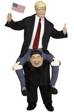 Brand New Carry Me Kim Jong Un Ride On Funny Adult Costume