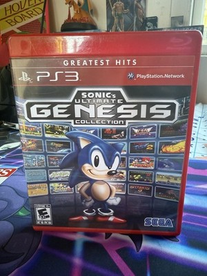 Sonics Ultimate Genesis Collection Greatest Hits PS3 PlayStation 3