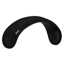 Ultra Thick Breathable Universal Shoulder Pad Cushion for Bag - Long Black