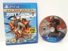 Just Cause 3 - Day One Edition (PlayStation 4, 2015) Complete CIB Mint Disc