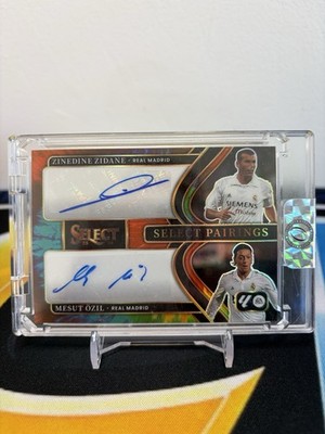 2025/26 Panini Select La Liga Zinedine Zidane Mesut Özil P.Auto /25 Real Madrid