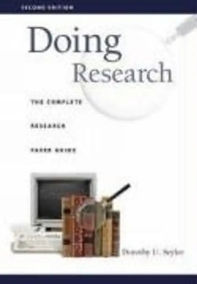 Doing Research: The Complete Research Paper Guide - Seyler, Dorothy