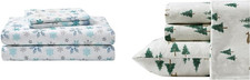 Flannel Twin Sheet Set - Soft Cotton Bedding Collection