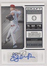 2018 Panini Contenders Draft Picks Ticket Lyon Richardson #44 Auto 2t7