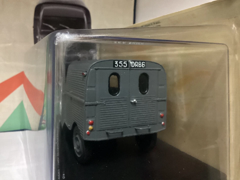 AUTO VINTAGE CITROEN 2CV FOURGONNETTE AZU 1959 metallo 1/24 CENTAURIA EDITORE - Immagine 3 di 4