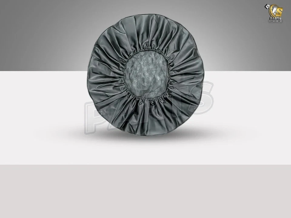 Cubierta de rueda trasera negra suave Suzuki Samurai Gypsy King Foto 3 de 4