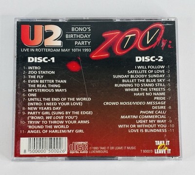 Lot Of 9 Rare Early 90's U2 Import Music CD's (17 Discs) | eBay