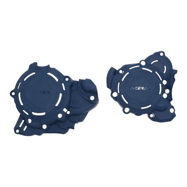Motorschutz Kit Acerbis X-POWER FüR KTM SX250 23 Unterfahrschutz Skid Plate Blau-image