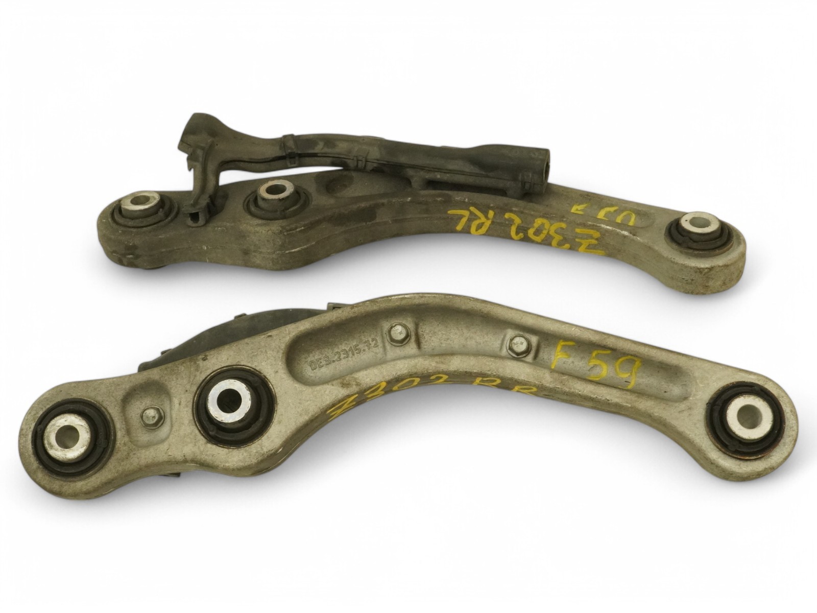 03-12 Bentley Continental GT Control Arm Camber Strut Rear Left Right Set Of 2
