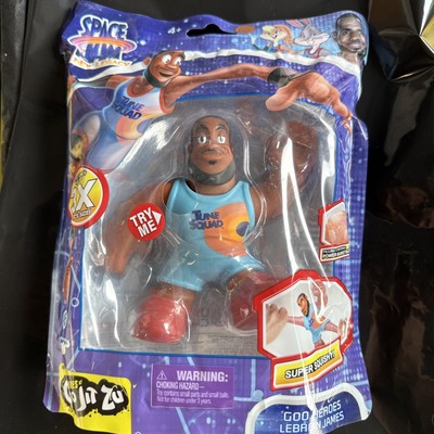 Lebron James Heroes Goo Jit Zu Space Jam Tune Squad Stretch Toy USA Olympics