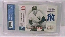 Don Larsen 2001 Upper Deck Legends Of New York 101 Graded 10 