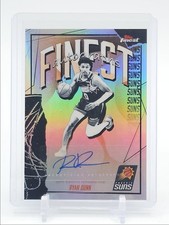 RYAN DUNN 2025-26 TOPPS FINEST AUTOGRAPHS REFRACTOR SUNS AUTO Q5300