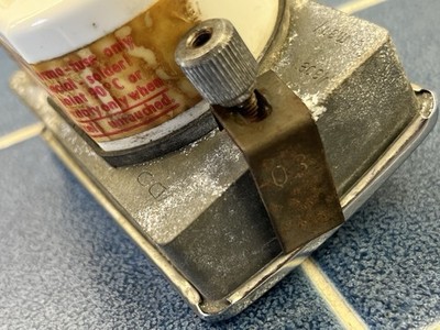 Vintage VW BUS Deluxe VDO Clock 6 Volt 1955-1966 Volkswagen 15 21