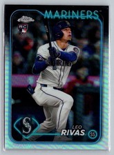 2024 Topps Chrome Update #USC76 Leo Rivas Prism Refractors