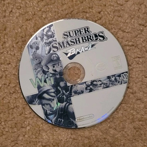 Super Smash Bros. Brawl - Nintendo Wii, Fighting, Multiplayer, NTSC DISC ONLY