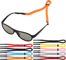 9 Pcs Floating Sunglasses Straps for Water, Adjustable Floatable Eyewear Lanyard