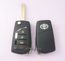New Oem 2018-26 Toyota Corolla Camry Keyless Entry Flip Key Fob Remote Hyq12bgf