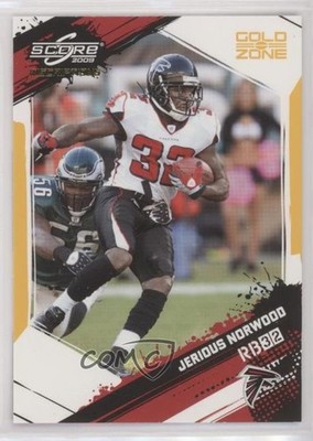 2009 Score Inscriptions Gold Zone 2/50 Jerious Norwood #13 3d7