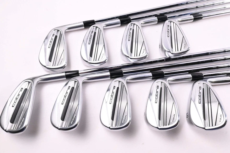 Cobra King Tour 2023 Irons / 3-PW+GW / Stiff Flex KBS $-Taper Lite Shafts - Image 2 of 4