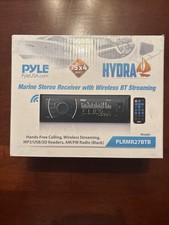 Pyle PLRMR27BTB Bluetooth Marine USB/MP3 Stereo Receiver
