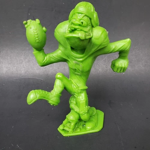 Vintage 1963 Johnny Marx Nutty Mads "End Zone" Green Football Player PVC Figure