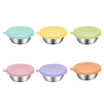 Wiederverwendbarer Salatdressing Behälter mit Deckel Dip Soßenbecher Salatdressing