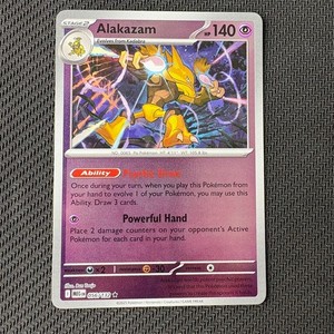 Alakazam 056/132 Reverse Holo Pokemon TCG: Mega Evolution Near Mint (NM)