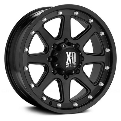 XD Series XD798 ADDICT Wheel 17x9 (18, 6x114.3, 72.56) Black Single Rim