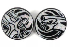 Pokemon Card Game Dialga & Palkia Coin Pattern Pin Set 2pcs 3cm 2022 Prize