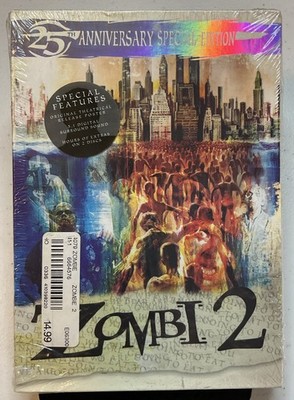 Zombie (DVD, 2004, 2-Disc Set, 25th Anniversary Special Edition) New/Sealed