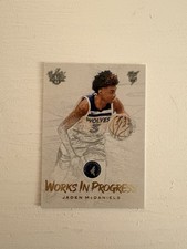 2020-21 Panini Court Kings - Works in Progress Jaden McDaniels #28 (RC)