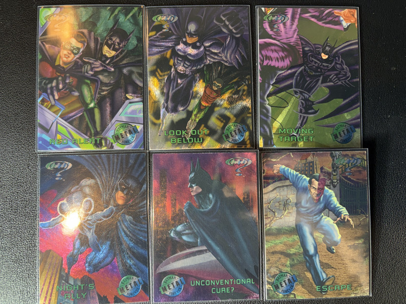 Batman Forever Metal Base trading card # 70 (A) - 1995 Fleer DC