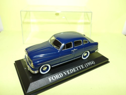 Miniature Paradcar 1/43 – Ford Vedette Coupé 1949 Bleue – Boîte D'origine