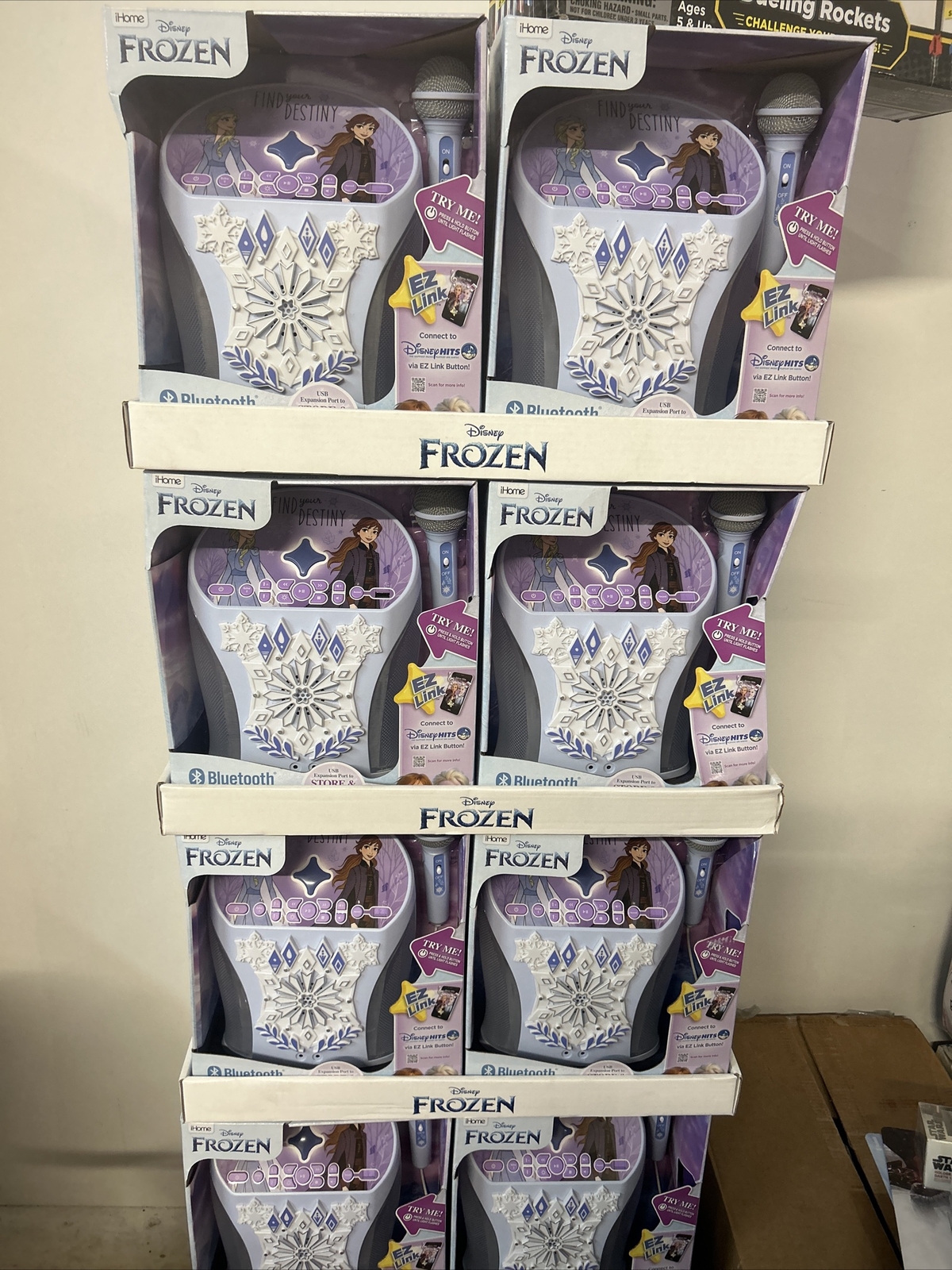 Disney Frozen iHome EZ Link Bluetooth Karaoke Machine for sale online