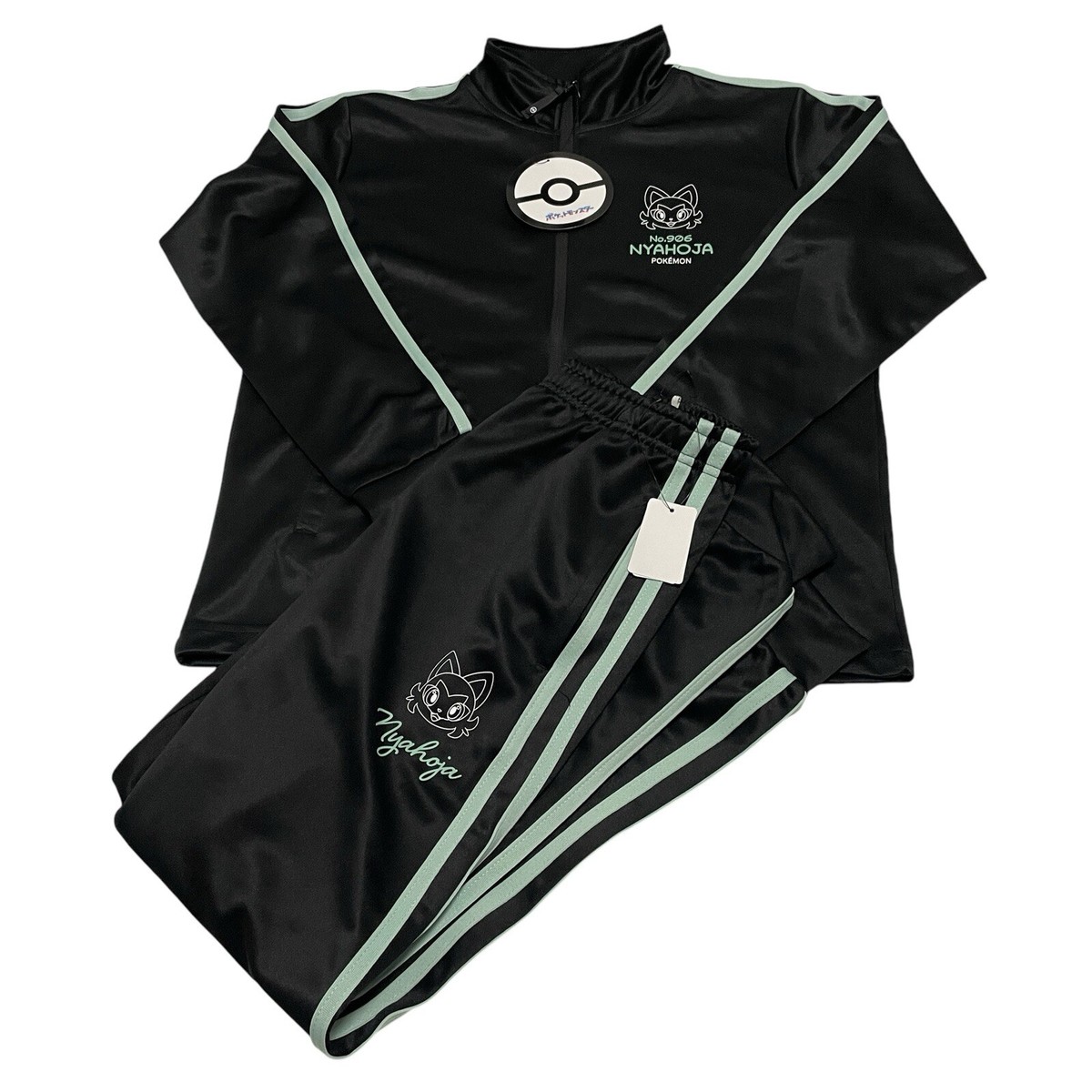 Pokémon Nyaoha Sprigatito Tracksuit Set - Unisex Lounge Wear Men's