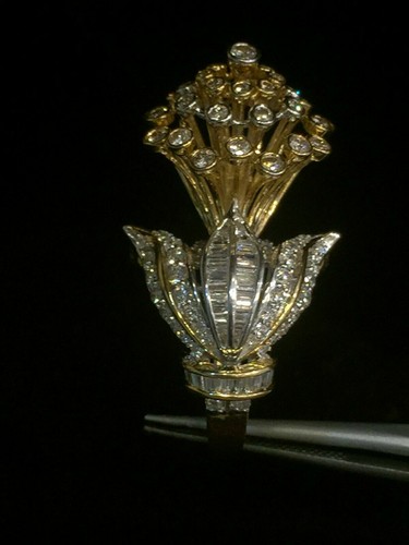 Solid 585 Stamped 14K Gold 1.98 Cts Round Brilliant Cut Diamonds Cocktail Ring - Picture 7 of 12