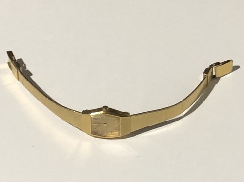 Vintage Seiko Slim Design Goldfarbene Armbanduhr Japan