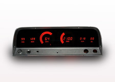 1964-1966 Chevy Truck Digital Dash Panel Red LED Gauges For LS Engine USA Made