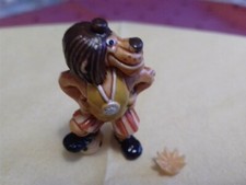 Alte Sammelfigur Serie Die Dribbel Boys 1990 - LEO LIBERO m.steckb.Krone