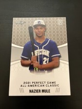 Nazier Mule 2021 Leaf Perfect Game All-American Classic ROOKIE card RC #45 QTY