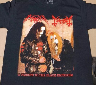 mayhem × morbid tシャツ　the black emperors Mayhem/Morbid “Black Emperors” Embroidered Tee | Black Zone